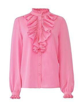 Zadig & Voltaire 🩷🩷🩷 Pink Tacco Button Down Blouse 👚- XS